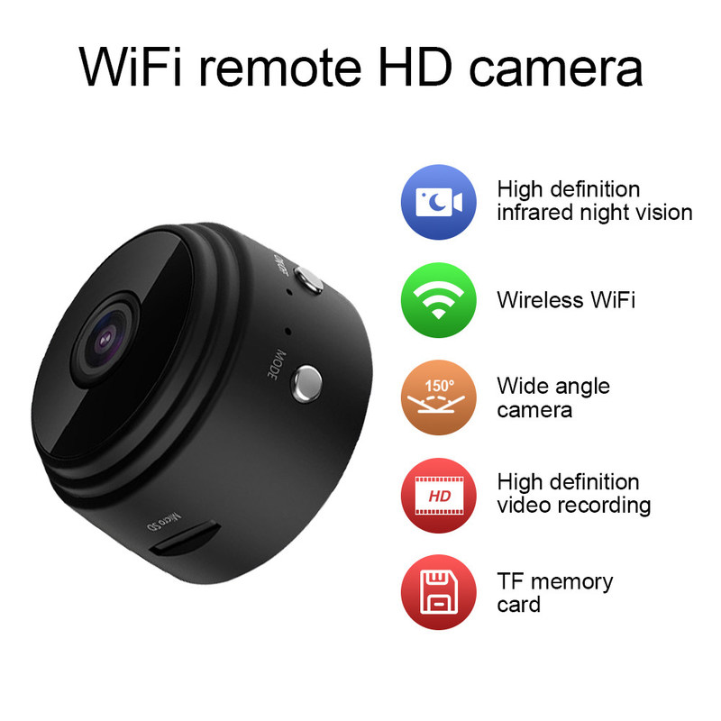 Voice App Remote Wireless Smart Security A9 Camera most cost-effective support app control and remotr check functions