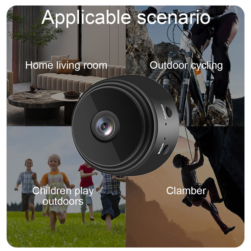 Voice App Remote Wireless Smart Security A9 Camera most cost-effective support app control and remotr check functions