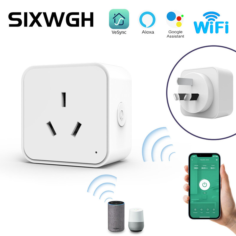Smart Remote Control Plug Socket WPA-PSK WPA2-PSK 100-240V Remote Control Light Socket