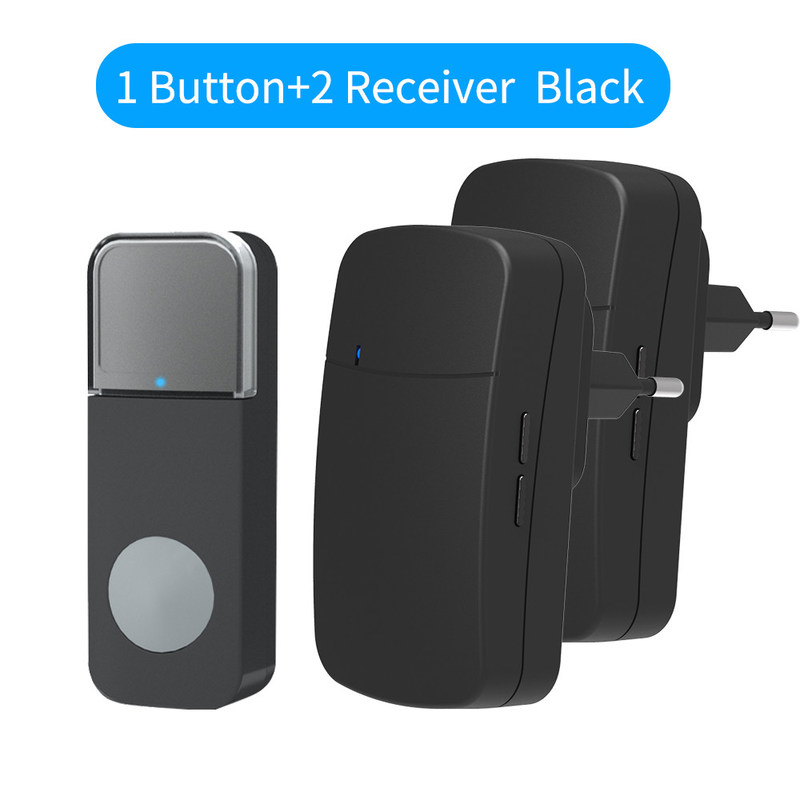 Battery Powered Wifi Video Doorbell Wide Viewing Angle Two Way Smart Wifi Doorbell