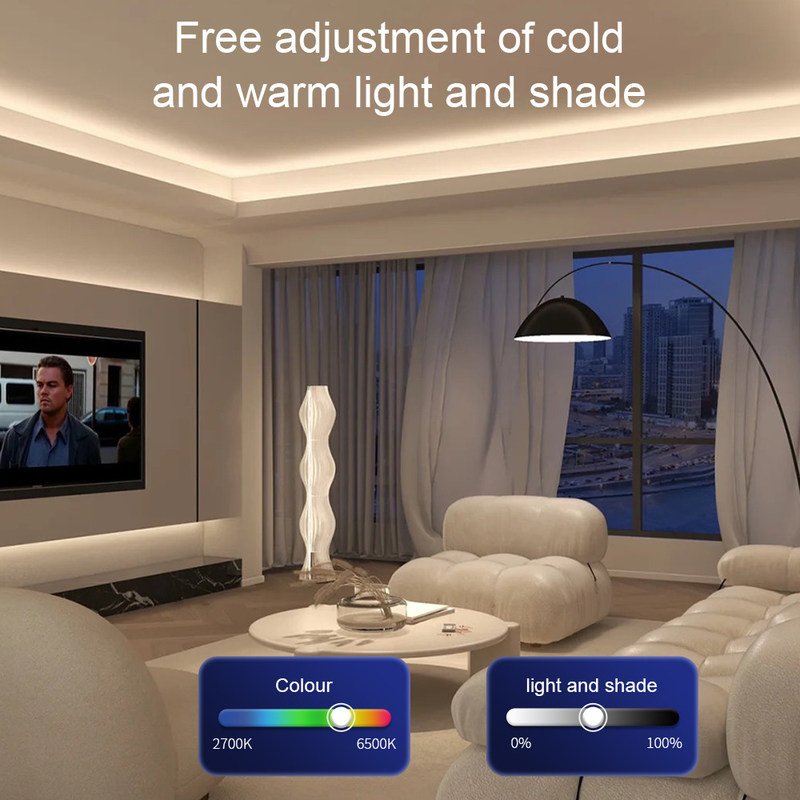 Household Graffiti Bluetooth RGB 	Wifi LED Bulb 9W Bulb Atmosphere Decoration Light