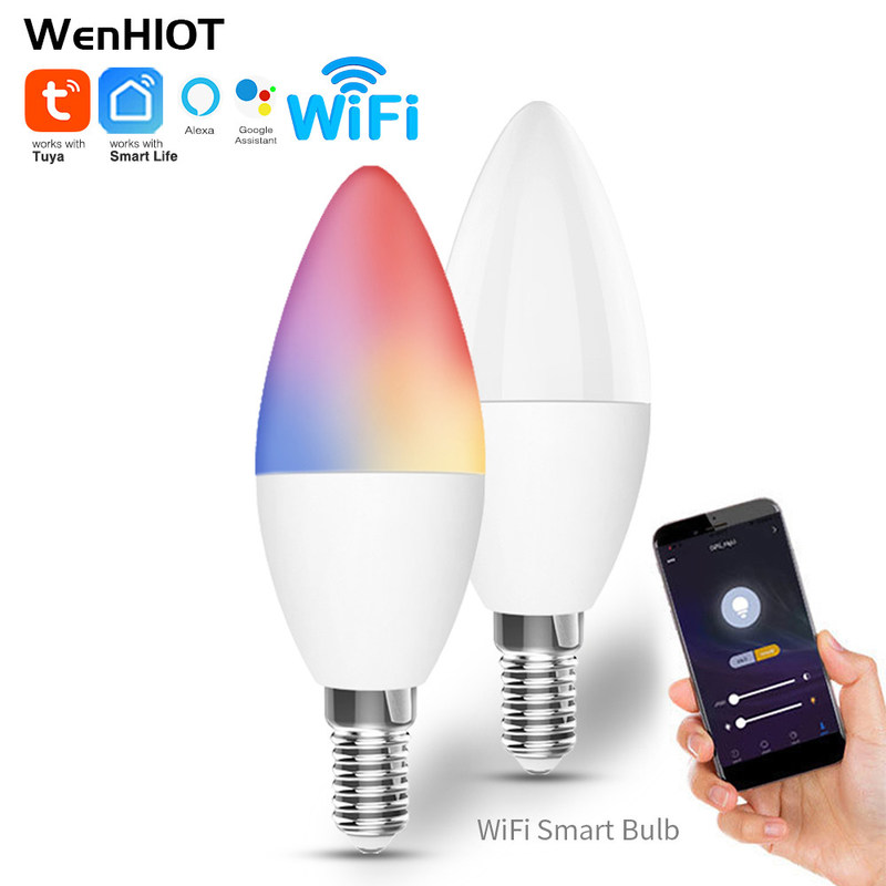 10W Smart Wifi LED Bulb - 60mm*118mm Size - Compatible with Android IOS