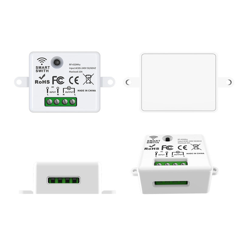tuya Wireless Remote Control Switch controller and receiver match with tuya module support google alexa voice control