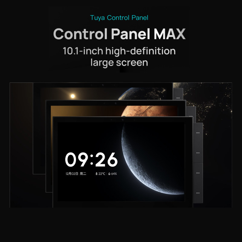 10inch Wifi Smart Home Touch Screen Panel Multiple Protocols Wireless Remote Control Socket built-in  voice control