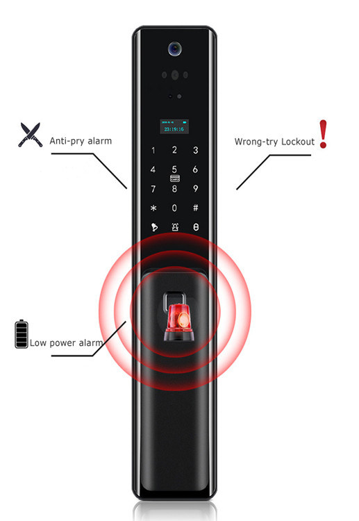 Automated home lock Provide security for your smart life 5kind of control method support family sharing and google Alexa