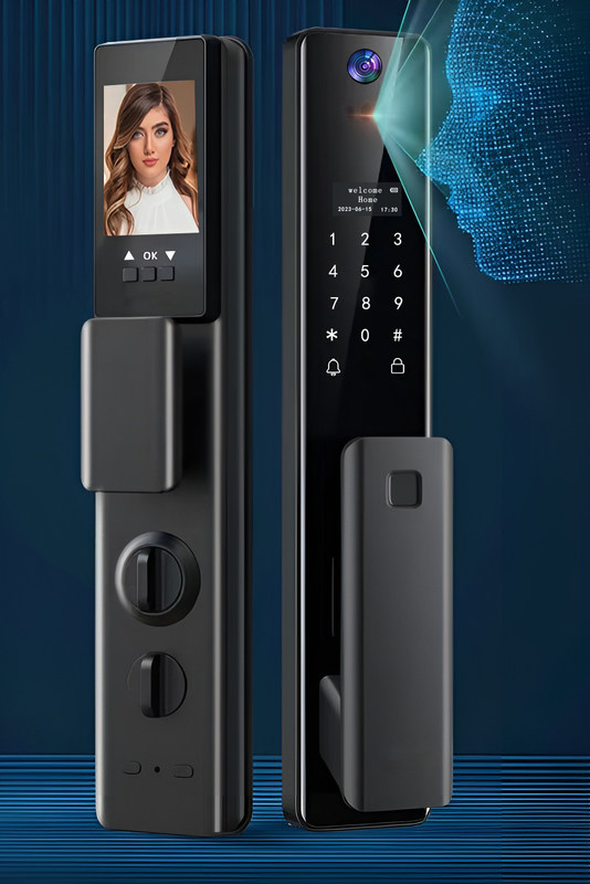 Automated home lock Provide security for your smart life 5kind of control method support family sharing and google Alexa