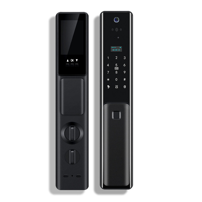 Home Security Smart Door Locks 3D Face Recognition Anti-Peeping Password multiple functions the most security systerm
