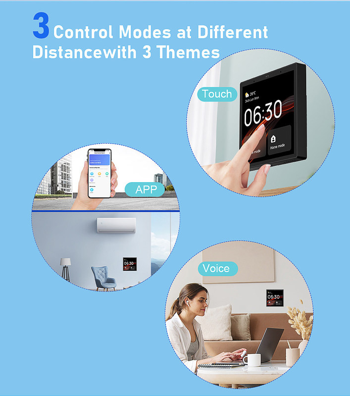 4inch Smart Display Controller The Perfect smart home autumation Solution connected with all the smart home products