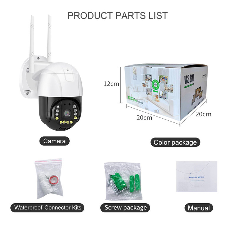 WIFI Smart Monitor Camera Multi Angle Monitoring With Remote Access Provide the most security home security guarantee