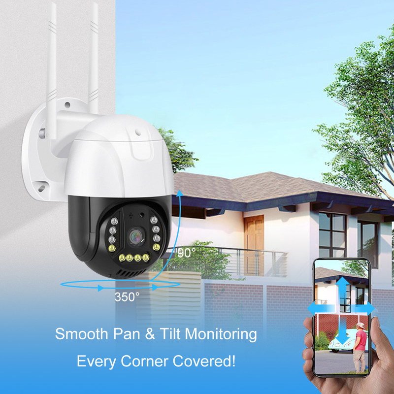 WIFI Smart Monitor Camera Multi Angle Monitoring With Remote Access Provide the most security home security guarantee