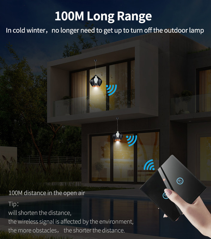 2.4GHz Homekit Smart Switch RF433 remote control switches For Home Automation support mutiple functions