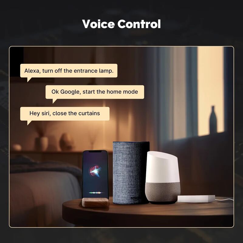 SIXWGH 3-in-1 Smart Home Gateway: Zigbee Hub + WiFi Router+Voice Control Center Compatible with Apple Google Home Alexa & Tuya