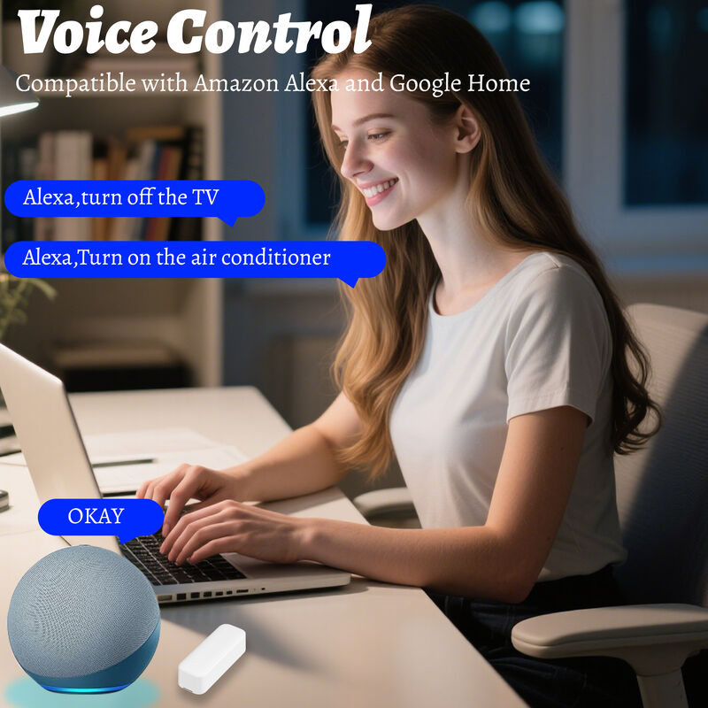 SIXWGH Factory Direct Smart IR Remote Control App Control Via Tuya Battery Powered Use Rotatable Design OEM Custom LogoAvailable