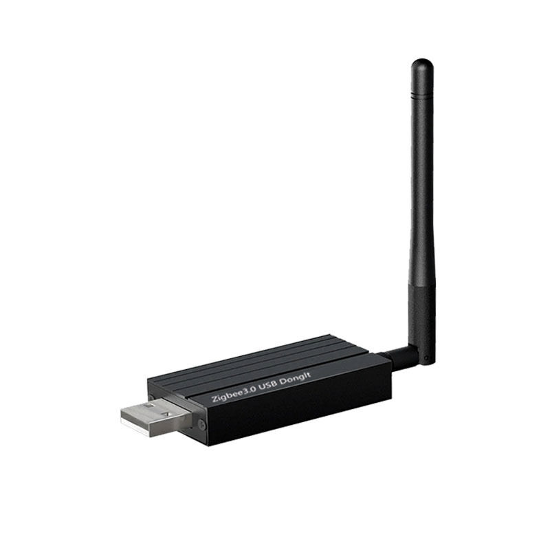 SIXWGH Zigbee 3.0 USB Dongle Plus Universal Wireless Smart Home Gateway with +20dBm Gain for Home Assistant Zigbee2MQTT, OpenHAB