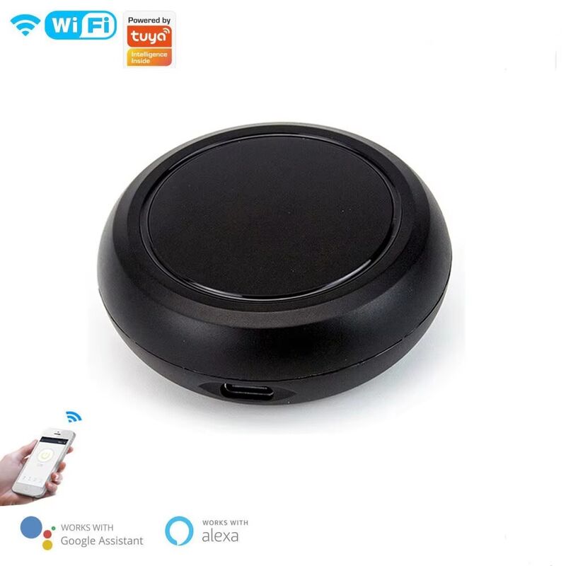 SIXWGH Smart WiFi IR RF Universal Remote Control All-in-One Hub for TV AC Light Curtain Works with AlexaGoogle Home VoiceControl