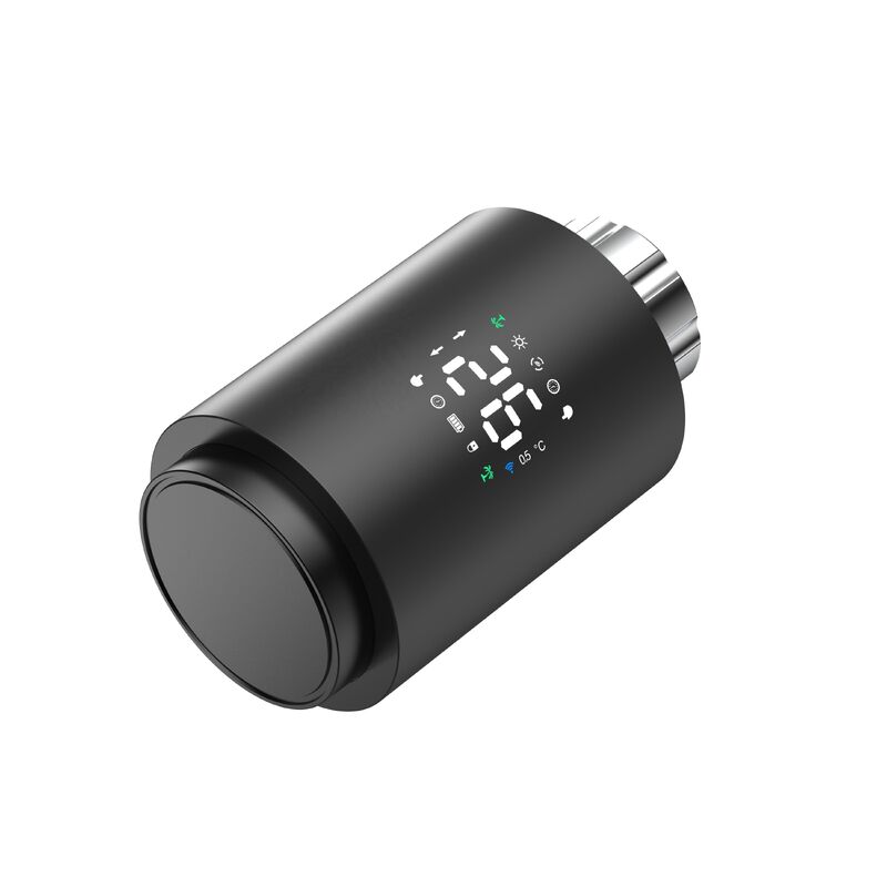 SIXWGH Zigbee 3.0 Smart Thermostatic Radiator Valve (TRV) Alexa/Google Assistant Tuya App 7-Day Programmable Wireless Heating