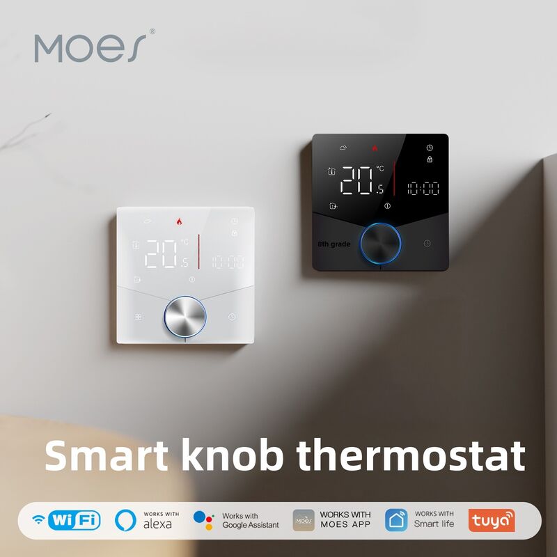 SIXWGH Tuya Smart WiFi Thermostat Electric Heating APP Control Voice Assistant Compatible Energy Saving Mode Child Lock High