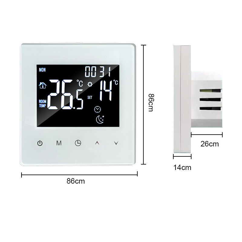 Smart WiFi Underfloor Heating Thermostat Controller with Voice Control, APP, LED Display for Home and Commercial Use