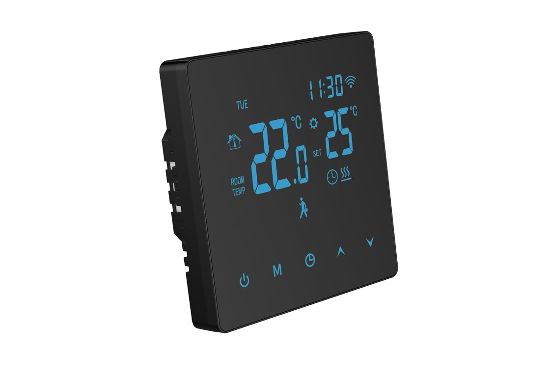 Smart WiFi Underfloor Heating Thermostat Controller with Voice Control, APP, LED Display for Home and Commercial Use