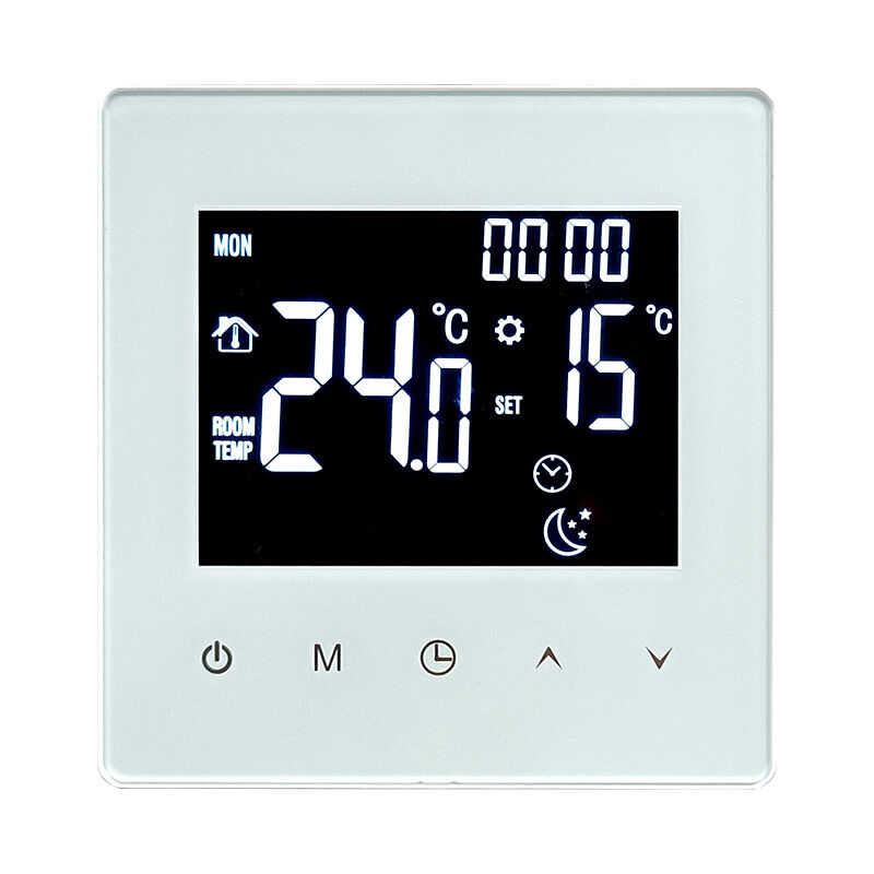 Smart WiFi Underfloor Heating Thermostat Controller with Voice Control, APP, LED Display for Home and Commercial Use