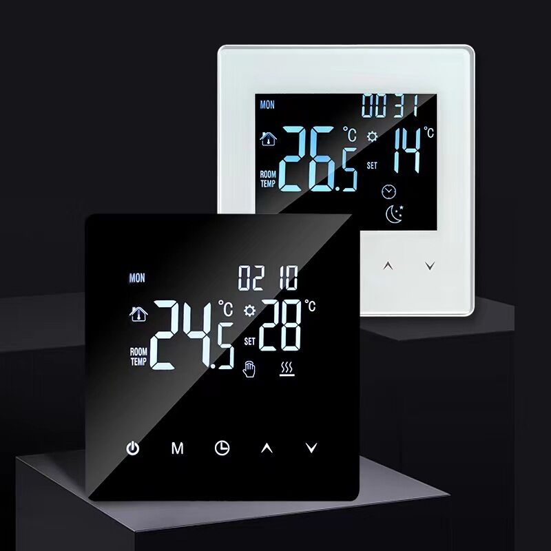 Smart WiFi Underfloor Heating Thermostat Controller with Voice Control, APP, LED Display for Home and Commercial Use