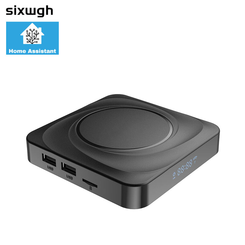 SIXWGH Home Assistant Smart Hub with NPU Rockchip 3566 8K Decoding Bluetooth/WiFi/Zigbee UniversalSmart HomeGateway Programmable