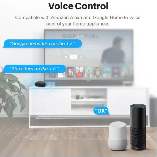 SIXWGH Tuya Smart Pilota US/EU/PL Alexa Google Home Compatible 360° Coverage FCC Ertified Zigbee Smart IR Remote Control 5V WiFi