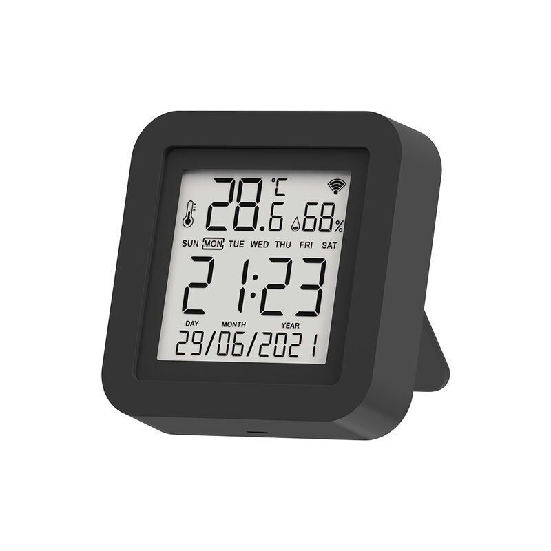 SIXWGH 3-in-1 Smart Home Automation Device Tuya Wi-Fi IR Remote Control LCD Screen Temperature Humidity Sensor Voice Control
