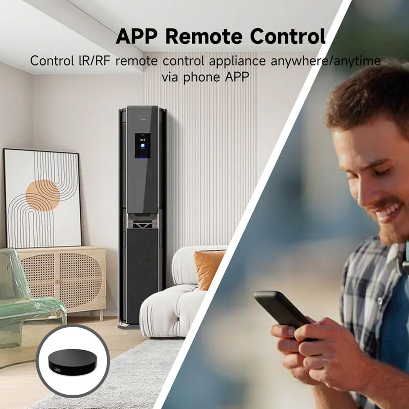 SIXWGH Universal Smart Remote Control Wi-Fi IR + RF Alexa Google Home Voice Control 433/315MHz for TV Fan Tuya Smart Life App