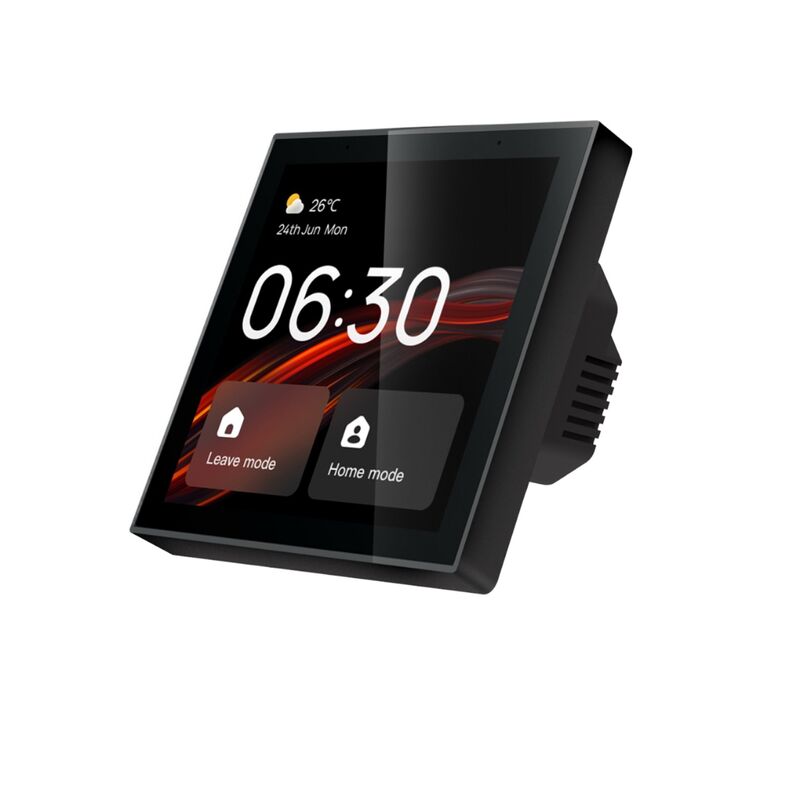 SIXWGH 4-Inch Touchscreen Smart Home Control Panel Alexa Tuya Gateway Built-In Zigbee 3.0 Hub Voice Control Wall-Mounted AIoT