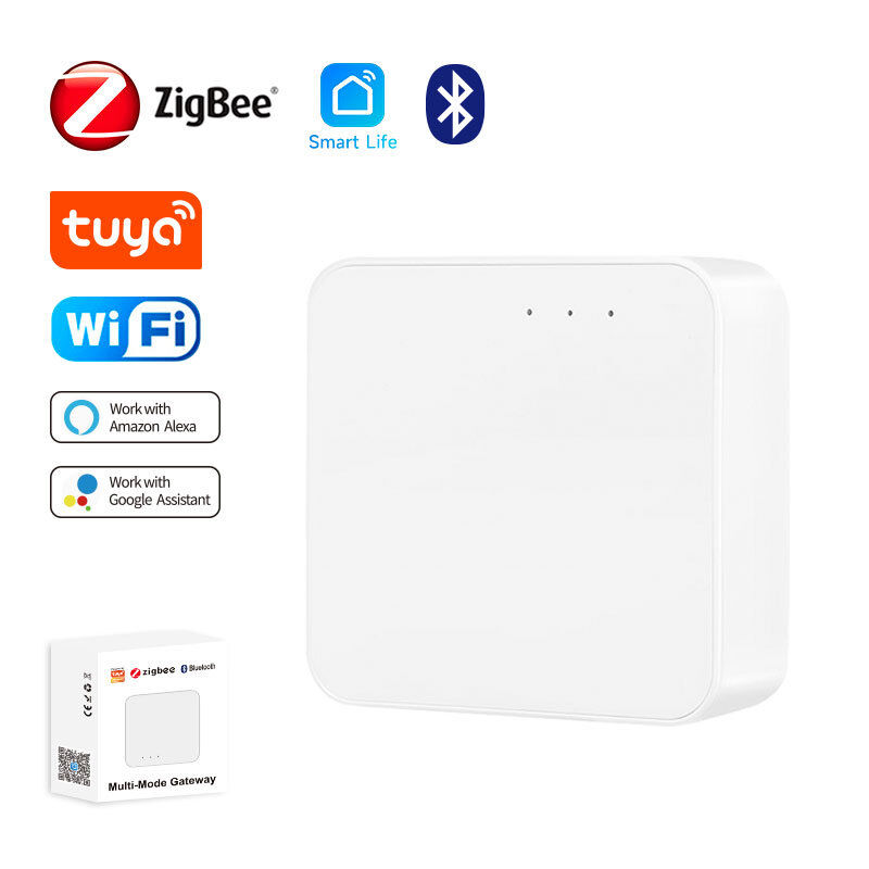 SXIWGH Wholesale Multi-Mode Gateway ZigBee 3.0 for Blue Tooth WiFi Hub Smart Home Control Center Compatible Tuya Google Home