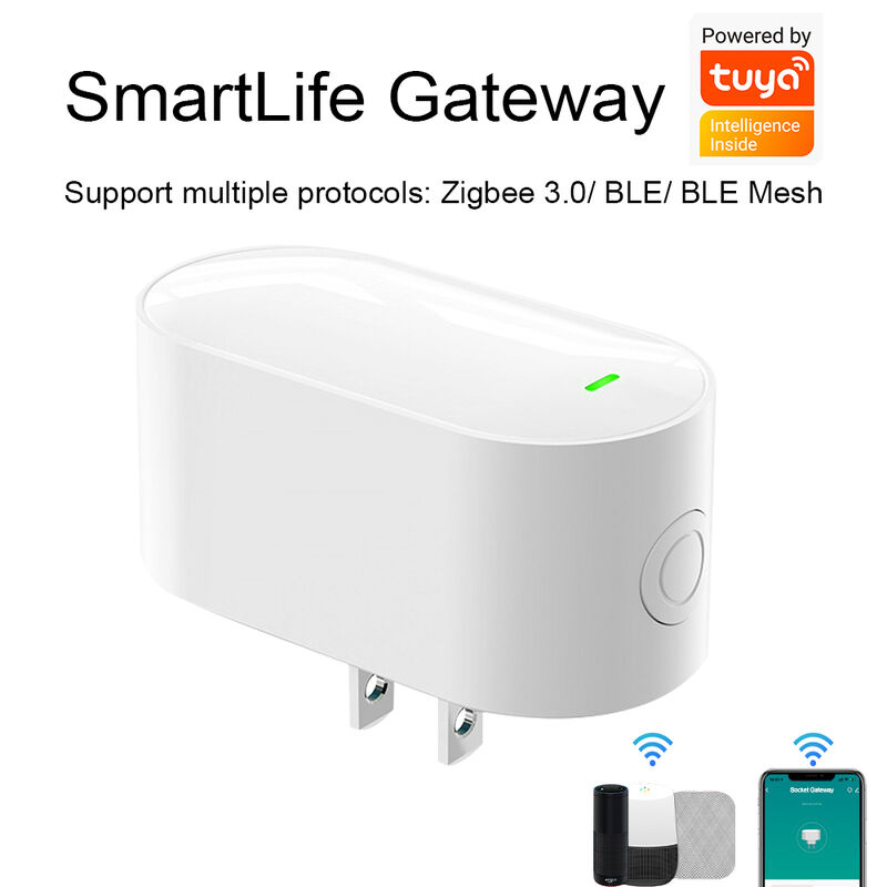 SIXWGH Smart Life Tuyz Zigbee for Bluetooth Gateway Hub 3-in-1 Multi-Protocol USB Charger Alexa/Google Home Smart Home Devices