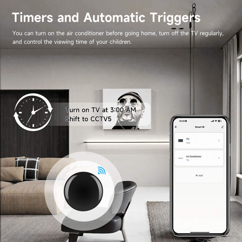 Tuya WiFi IR Remote Controler Smart Universal Infrared Smart Home APP Voice Control for TV Via Smart Life APP Alexa Google Home