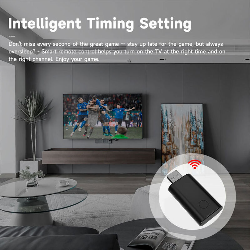 Tuya Smart USB IR Remote Control, Wi-Fi Universal Infrared Remote Hub, DIY Learning & Timing Function, Smart Home Controller for IR Appliances