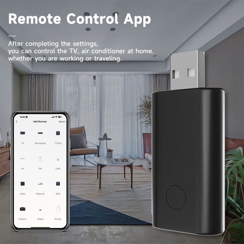 Tuya Smart USB IR Remote Control, Wi-Fi Universal Infrared Remote Hub, DIY Learning & Timing Function, Smart Home Controller for IR Appliances