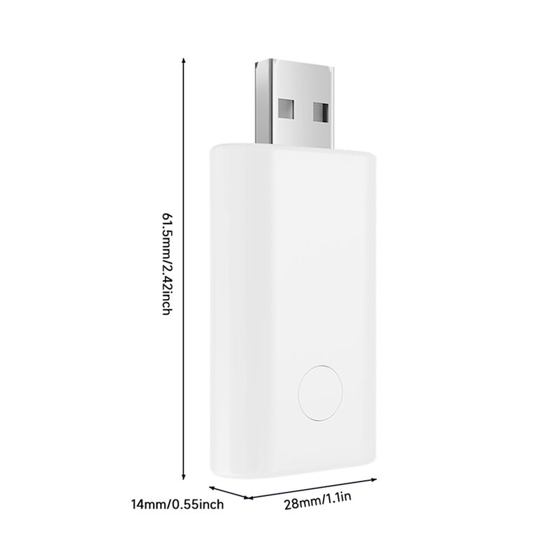Tuya ZigBee Signal Repeater, USB Plug-and-Play Range Extender, 20-30m Coverage Expansion for Smart Home Devices, Compatible with Smart Life & Tuya App, Requires ZigBee Gateway