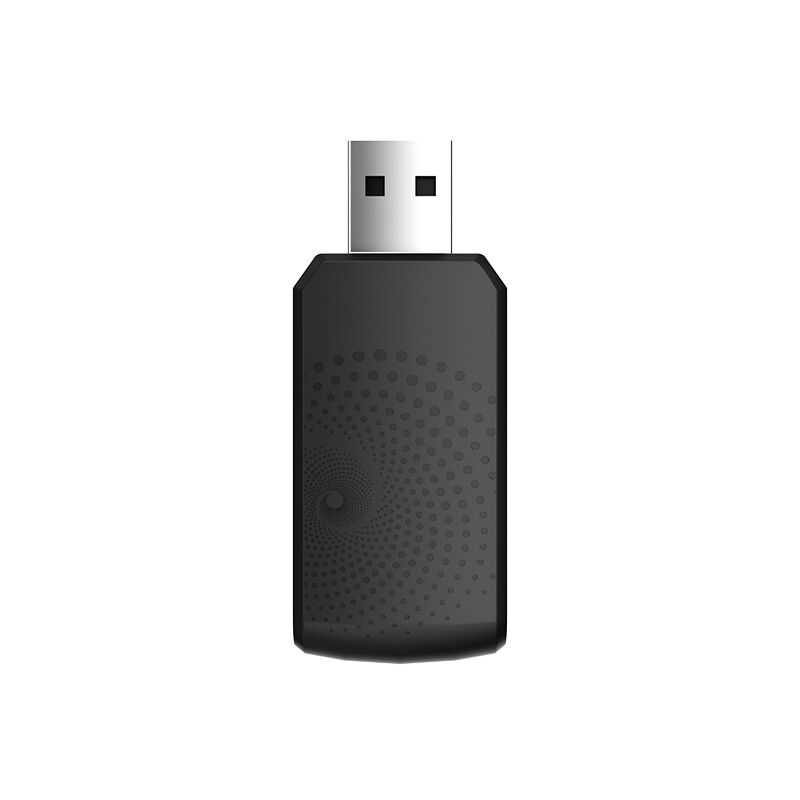 Wireless CarPlay Adapter USB Dongle, 5.8GHz Plug & Play Auto-Connect for iPhone, Low Power Chip, Voice Control & OTA Upgrade, Compatible with Factory Wired CarPlay Cars