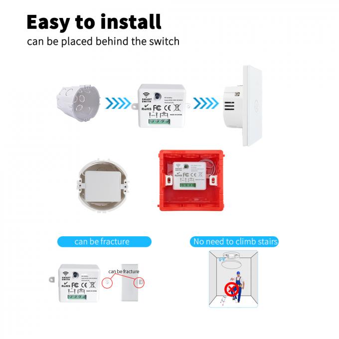 Wall Light Self Powered Wireless Switch Outdoor Waterproof Push Button Switch 4