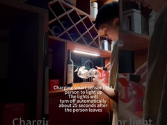 Upgrade your home with our Smart Motion Sensor Light! It automatically turns on and off, providing c