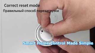 Tuya Zigbee Smart Knob Dimmer Switch